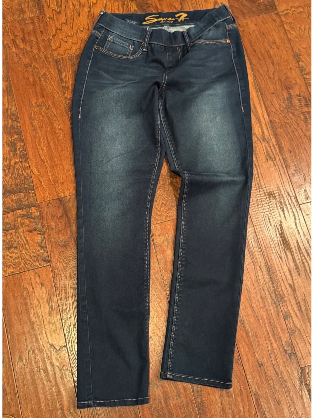Seven7 Men's Dark Blue Slim Fit Jeans Size 32
